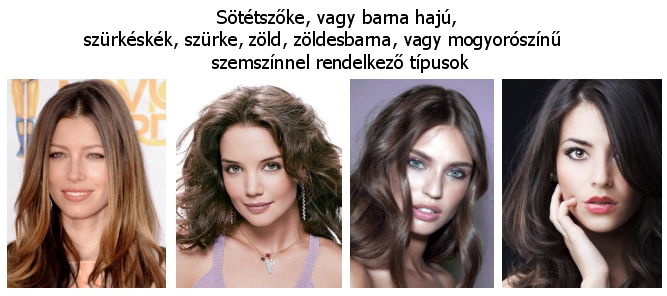 nehéz színtípusok