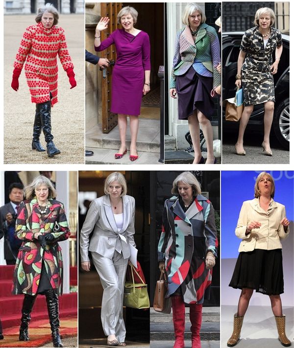 divat a politikában Theresa May
