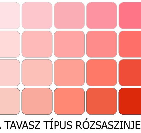 meleg színek a tavasz rózsaszínjei meleg színek a tavasz rózsaszínjei