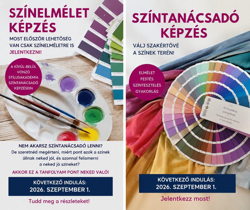 színtanácsadó képzés plakát